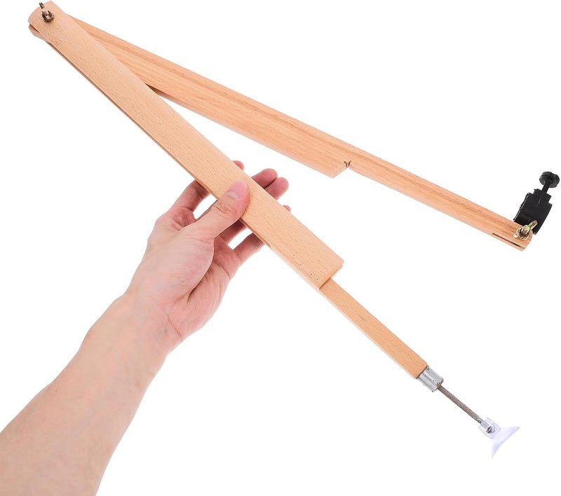 SHINEOFI Large Compass Large Math Teaching Compass Tool for Drawing Circles Compass Drawing Drafting Compass Chalkboards Compass Circle Maker Drawing Compass Circle Beige - Image 3